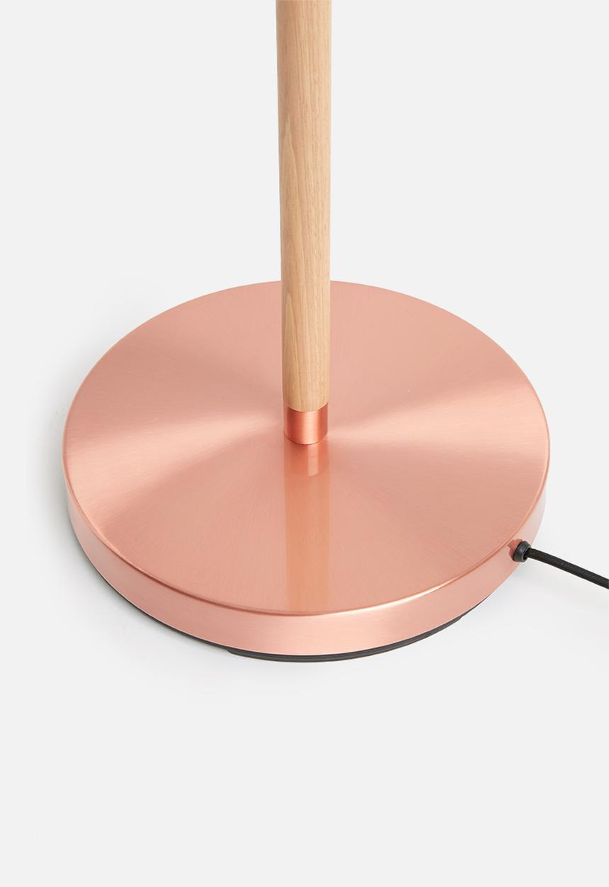 Present Time - Rubi floor lamp - brushed copper