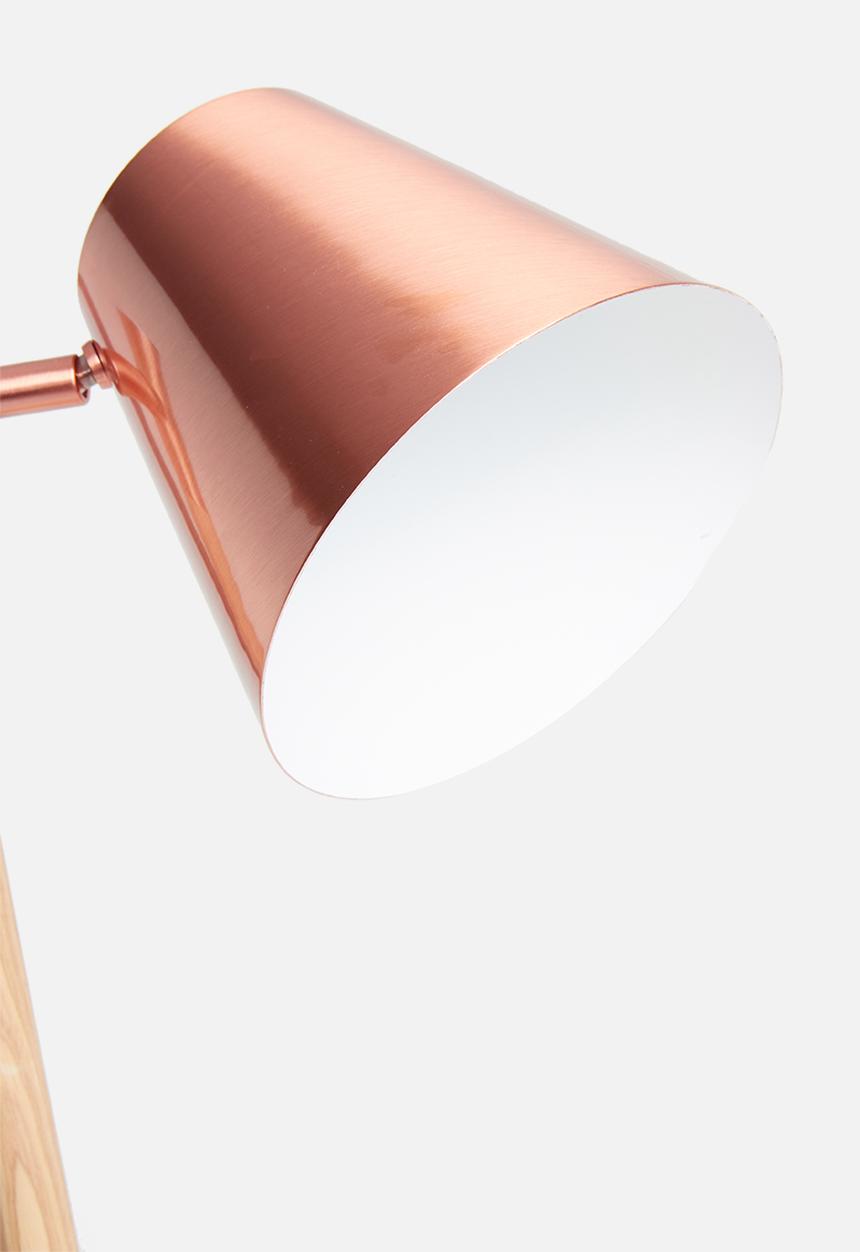 Present Time - Rubi floor lamp - brushed copper