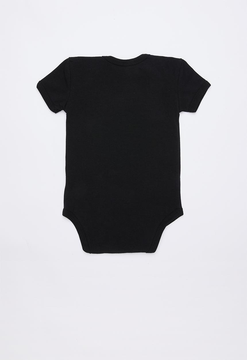 Cotton On - Mini short sleeve bubbysuit - black