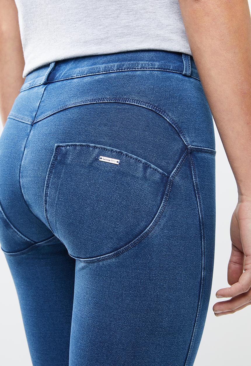 SISSY BOY - Joey jon jon 4 way scultp skinny jeans - blue