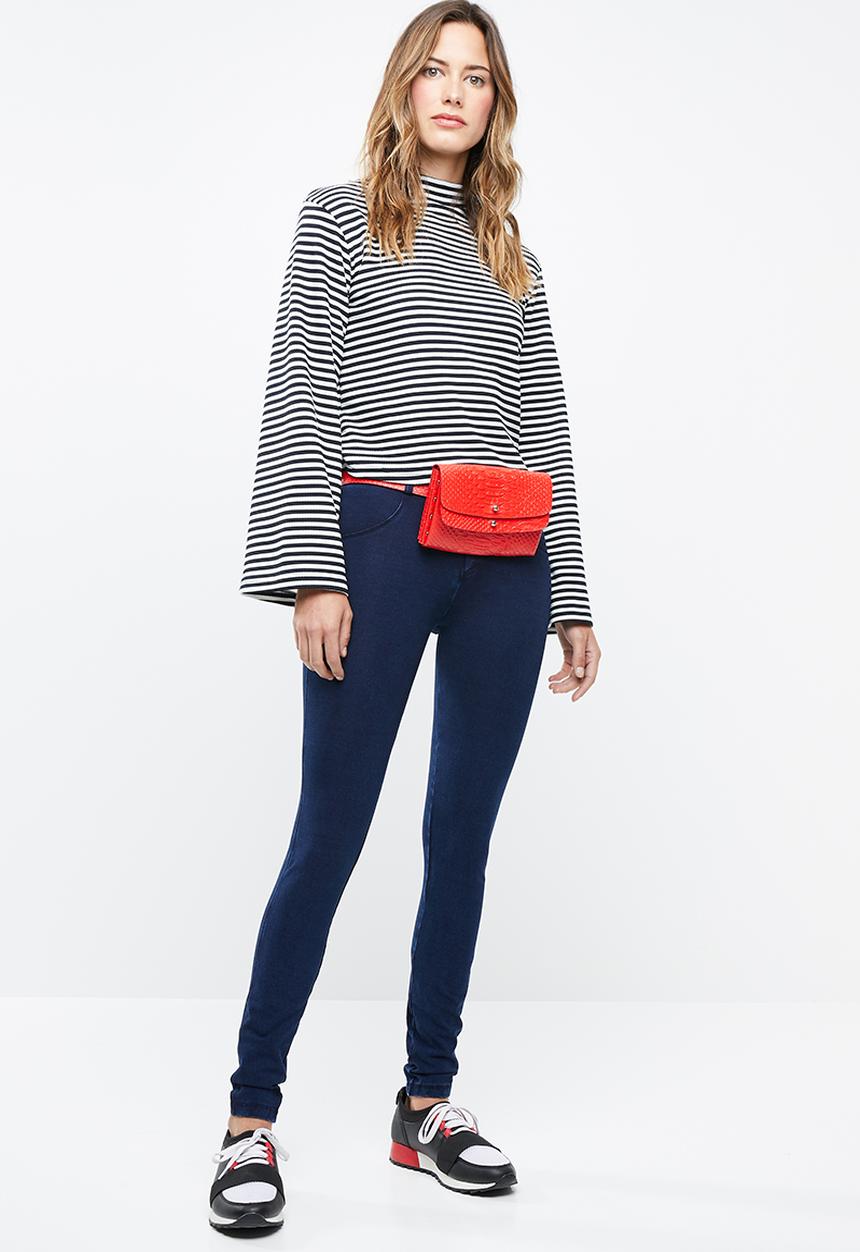SISSY BOY - Joey jon jon 4 way scultp skinny jeans - blue