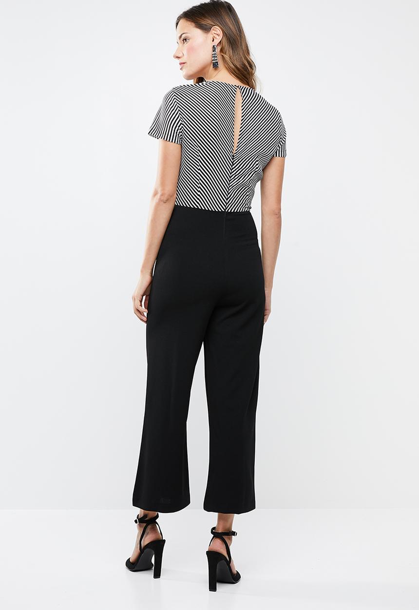 SISSY BOY - Wild one mixed jumpsuit - black