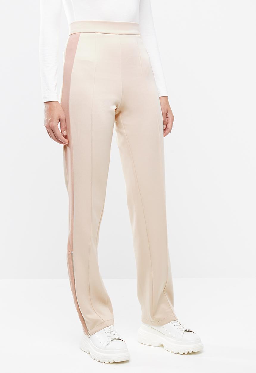 SISSY BOY - Boity sporty high-waisted track pants - pink