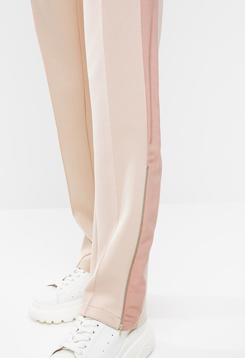 SISSY BOY - Boity sporty high-waisted track pants - pink