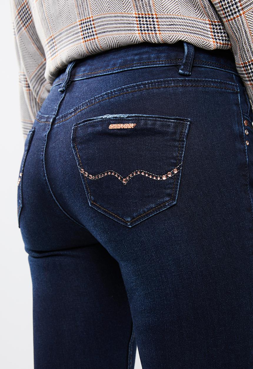 SISSY BOY - Axel skinny jeans with rips - blue 