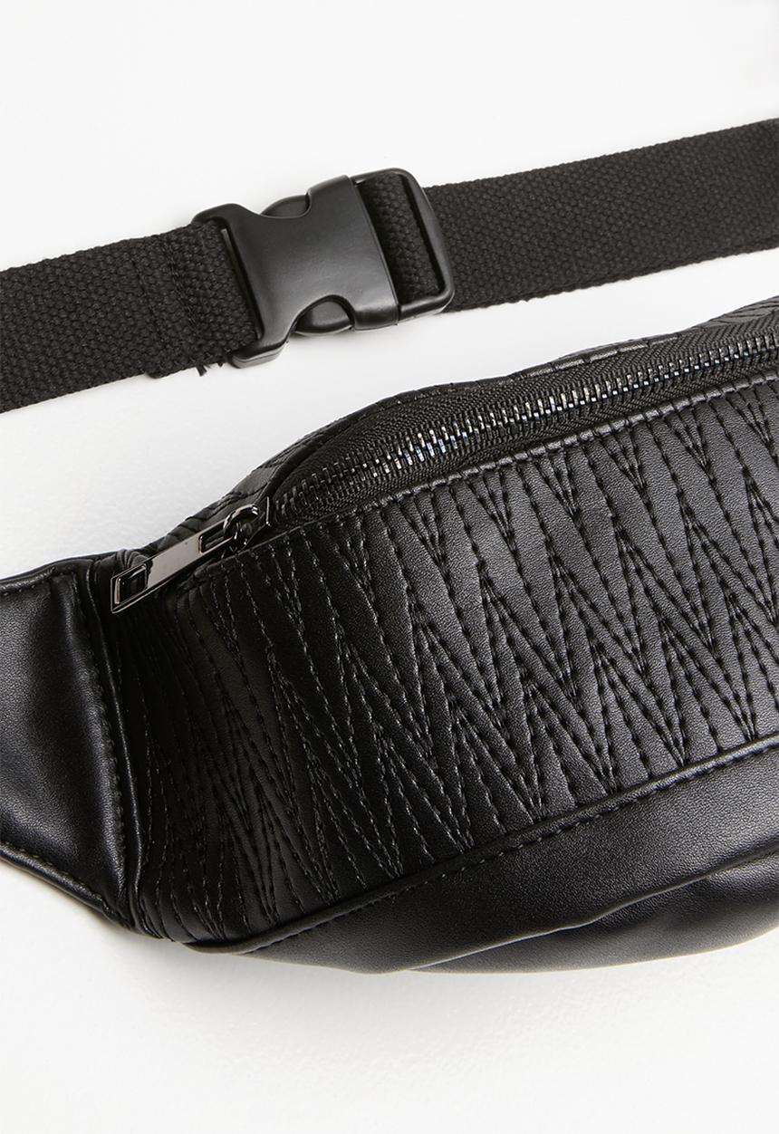 Missguided - Textured bumbag - black