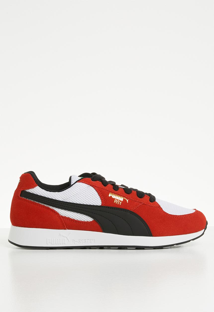 PUMA - RS-1 OG - Puma White - High Risk Red
