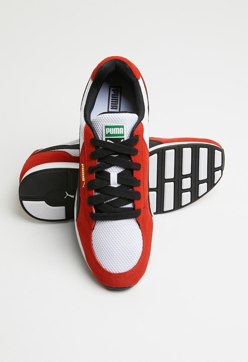 PUMA - RS-1 OG - Puma White - High Risk Red