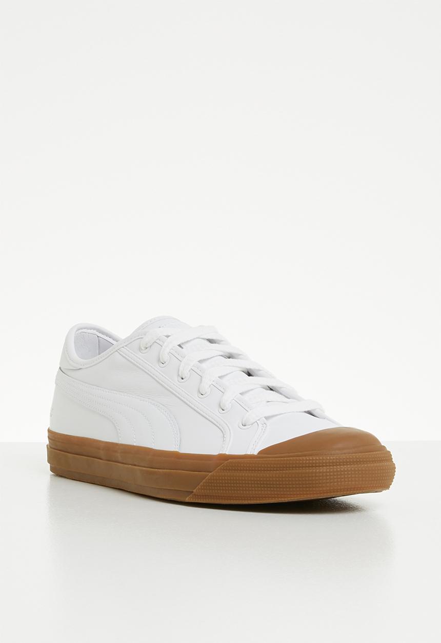 PUMA - Capri Leather - Puma White-Gum-Gum