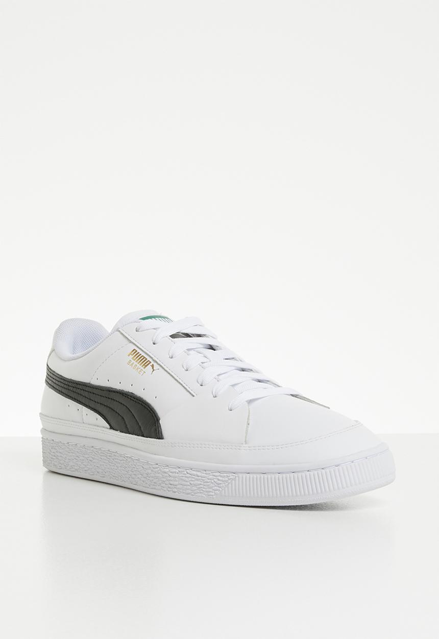 PUMA - Basket Skate - Puma White-Puma Black