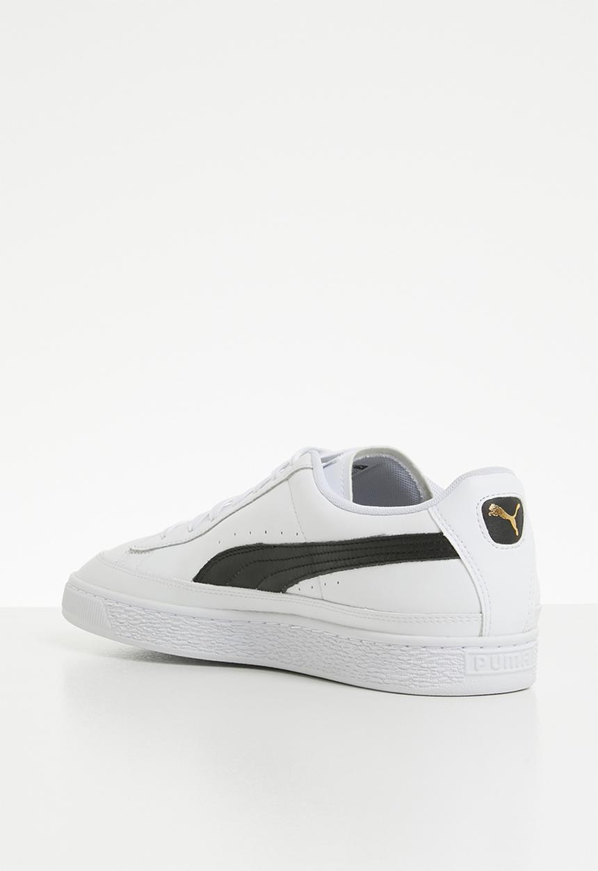 PUMA - Basket Skate - Puma White-Puma Black