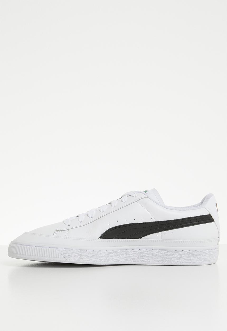 PUMA - Basket Skate - Puma White-Puma Black