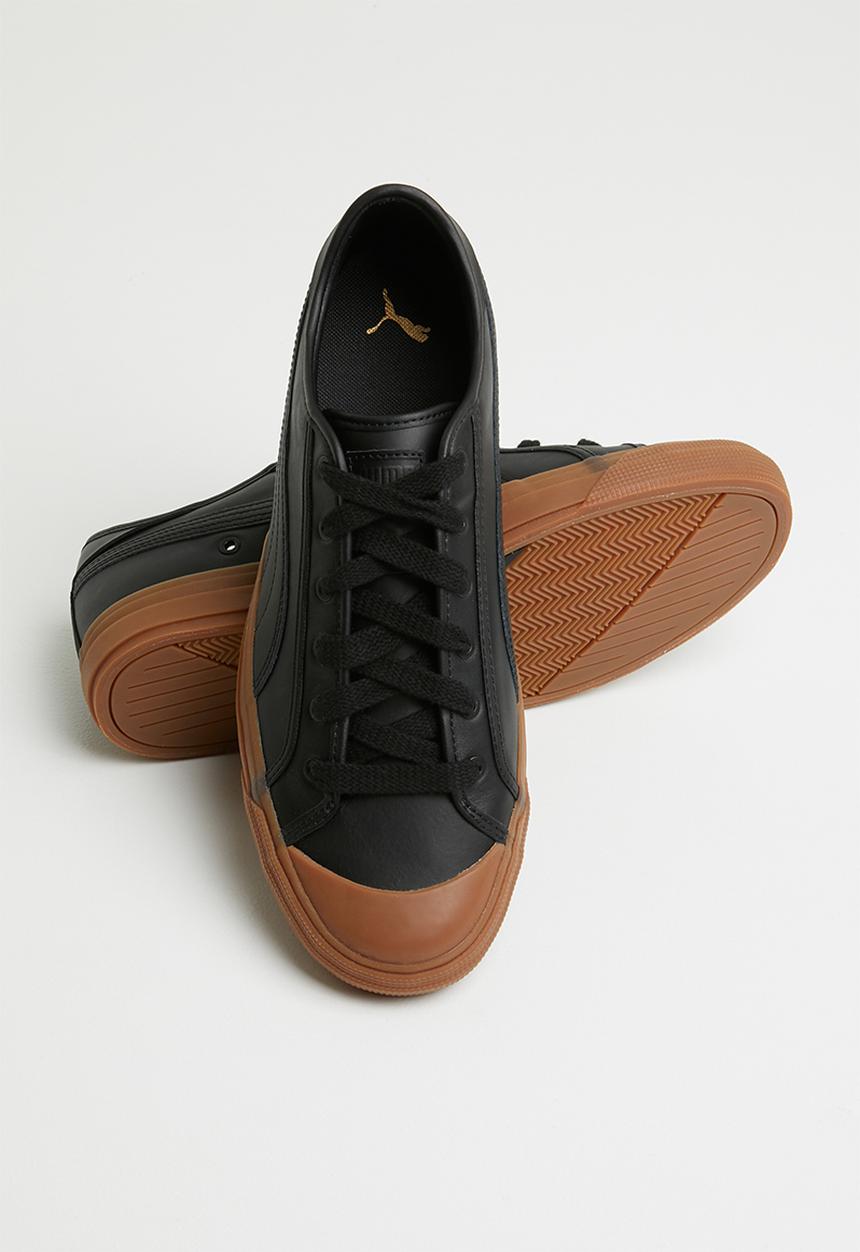PUMA - Capri Leather - Puma Black-Gum-Gum