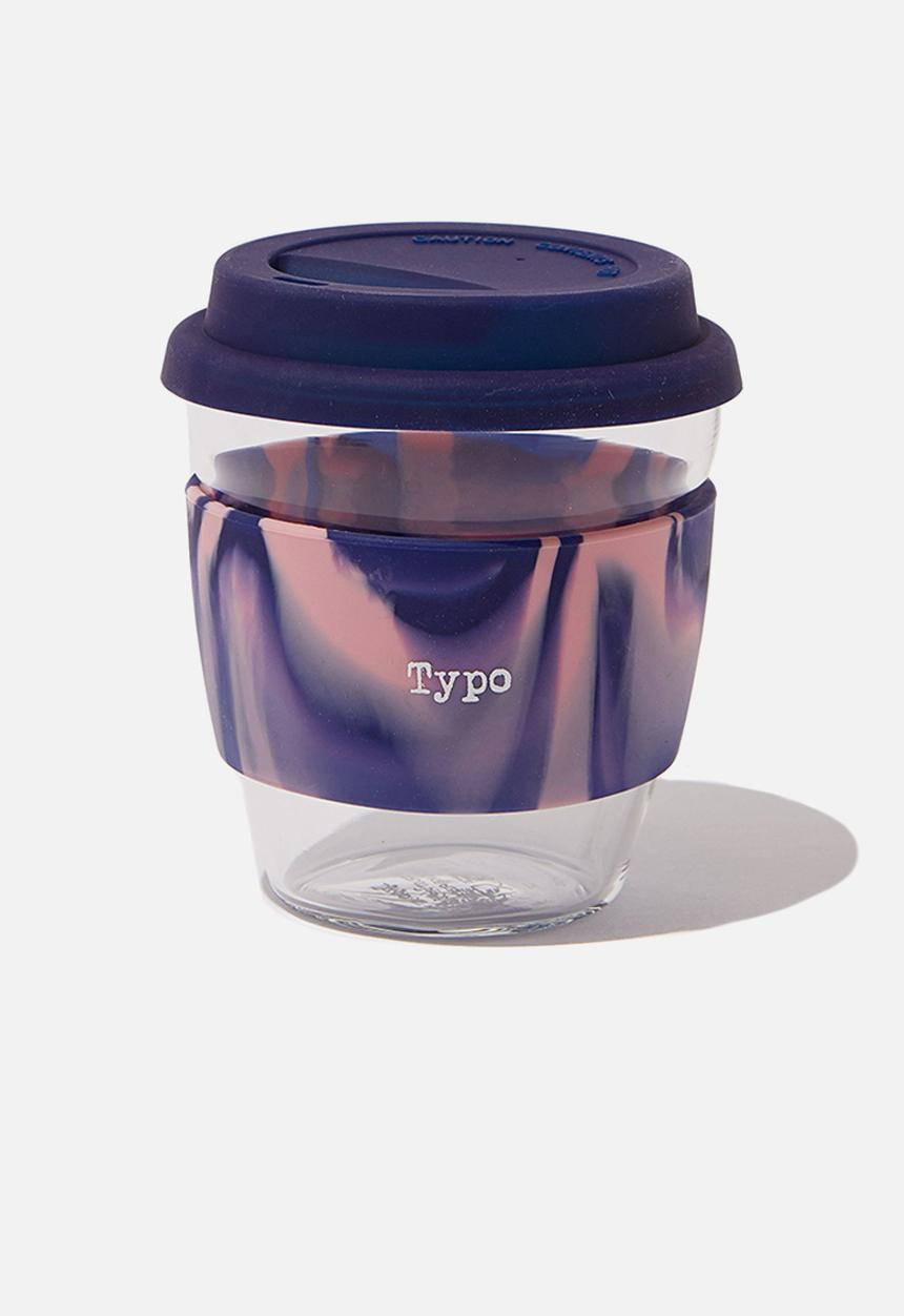 Typo - Give a sip pink swirl cup - 250ml