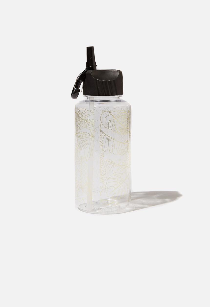 Typo - Suck it up drink bottle - black & gold