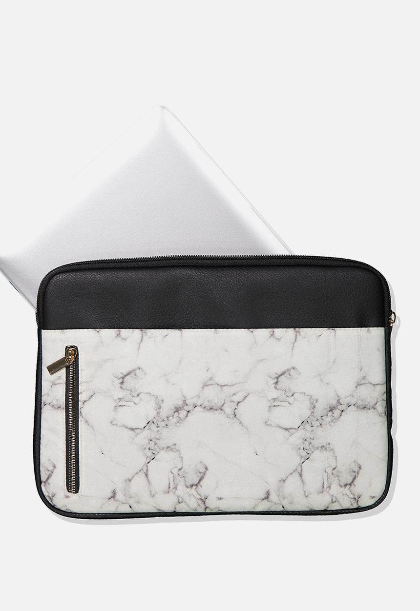 Typo - Take charge 13 inch laptop cover - black & white