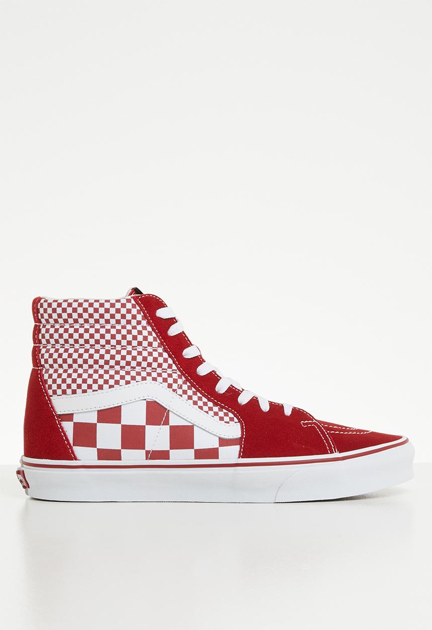 Vans - Sk8-Hi - chili pepper/true white
