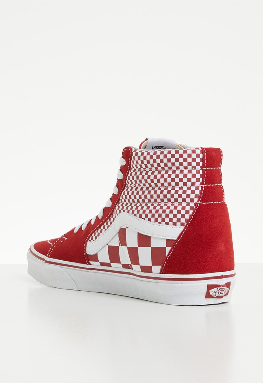 Vans - Sk8-Hi - chili pepper/true white