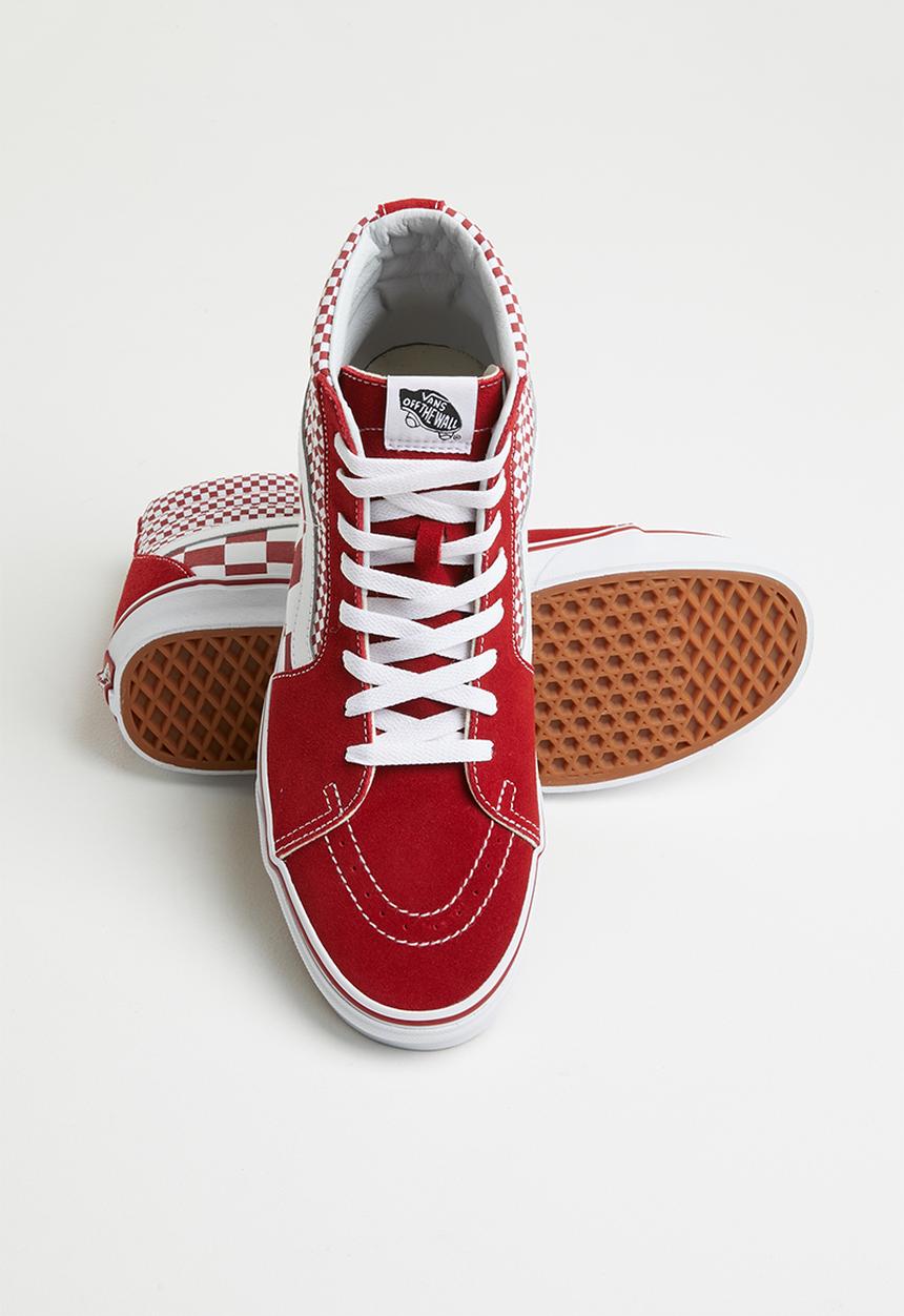 Vans - Sk8-Hi - chili pepper/true white