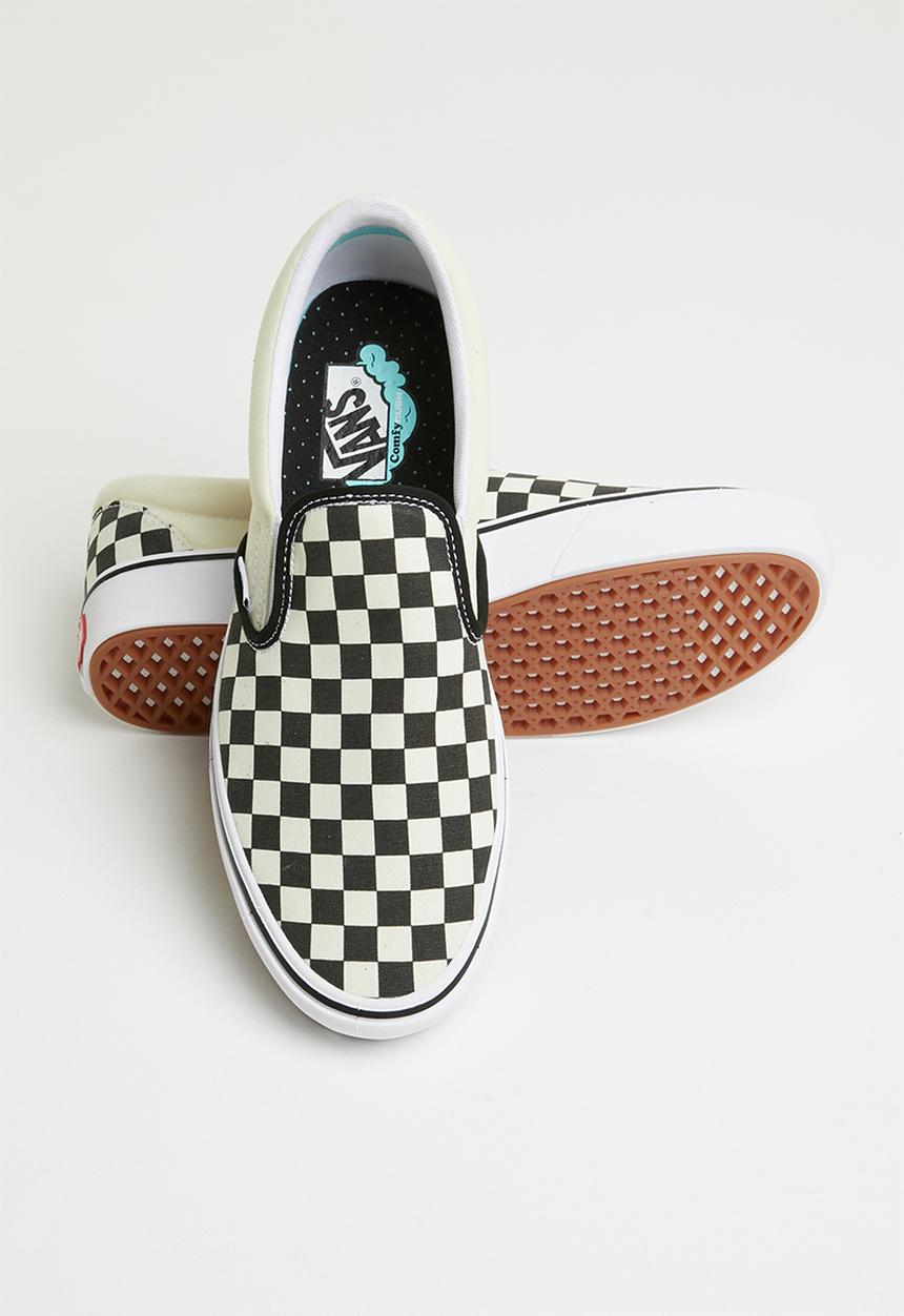Vans - UA ComfyCush slip-on - checkerboard/true white