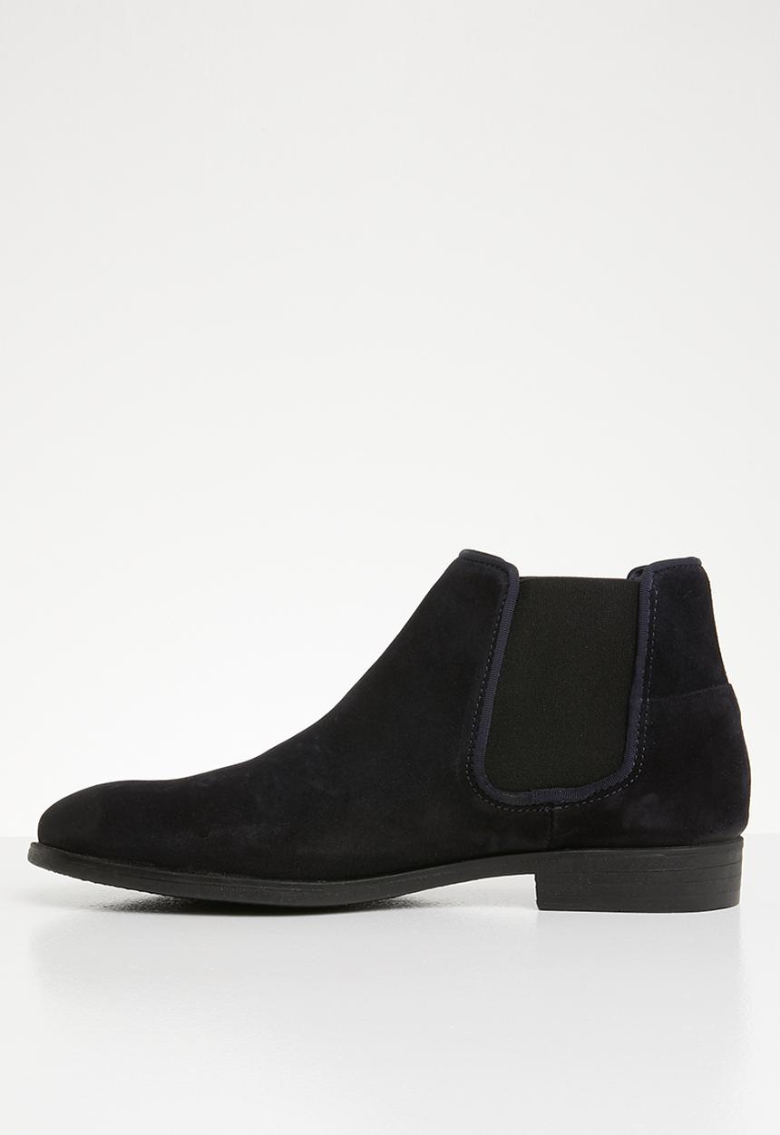 Jack & Jones - Cheshire suede boots - navy