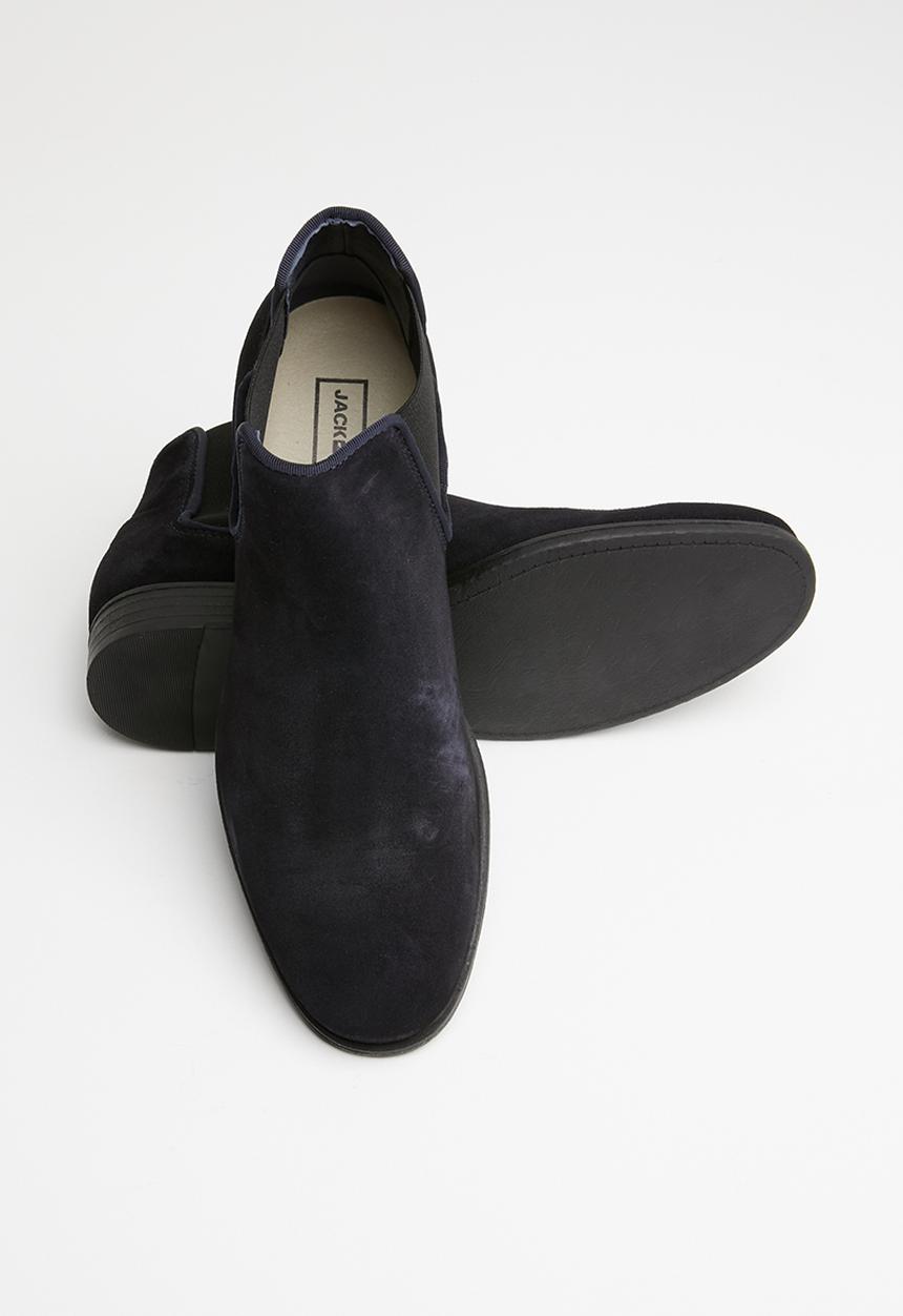 Jack & Jones - Cheshire suede boots - navy