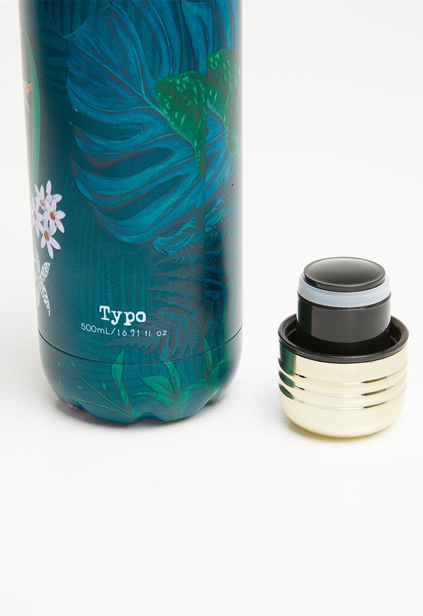Typo - Metal drink bottle - multi