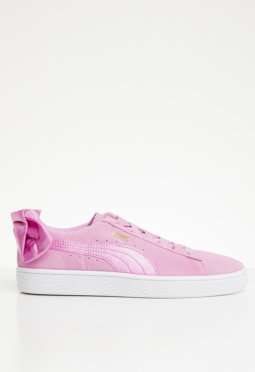 PUMA - Suede bow jr orchid - orchid