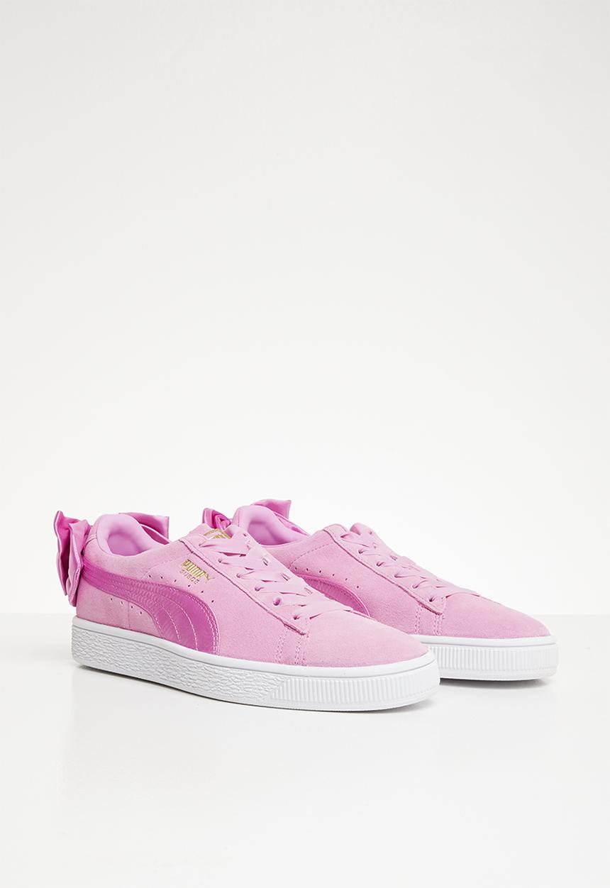 PUMA - Suede bow jr orchid - orchid