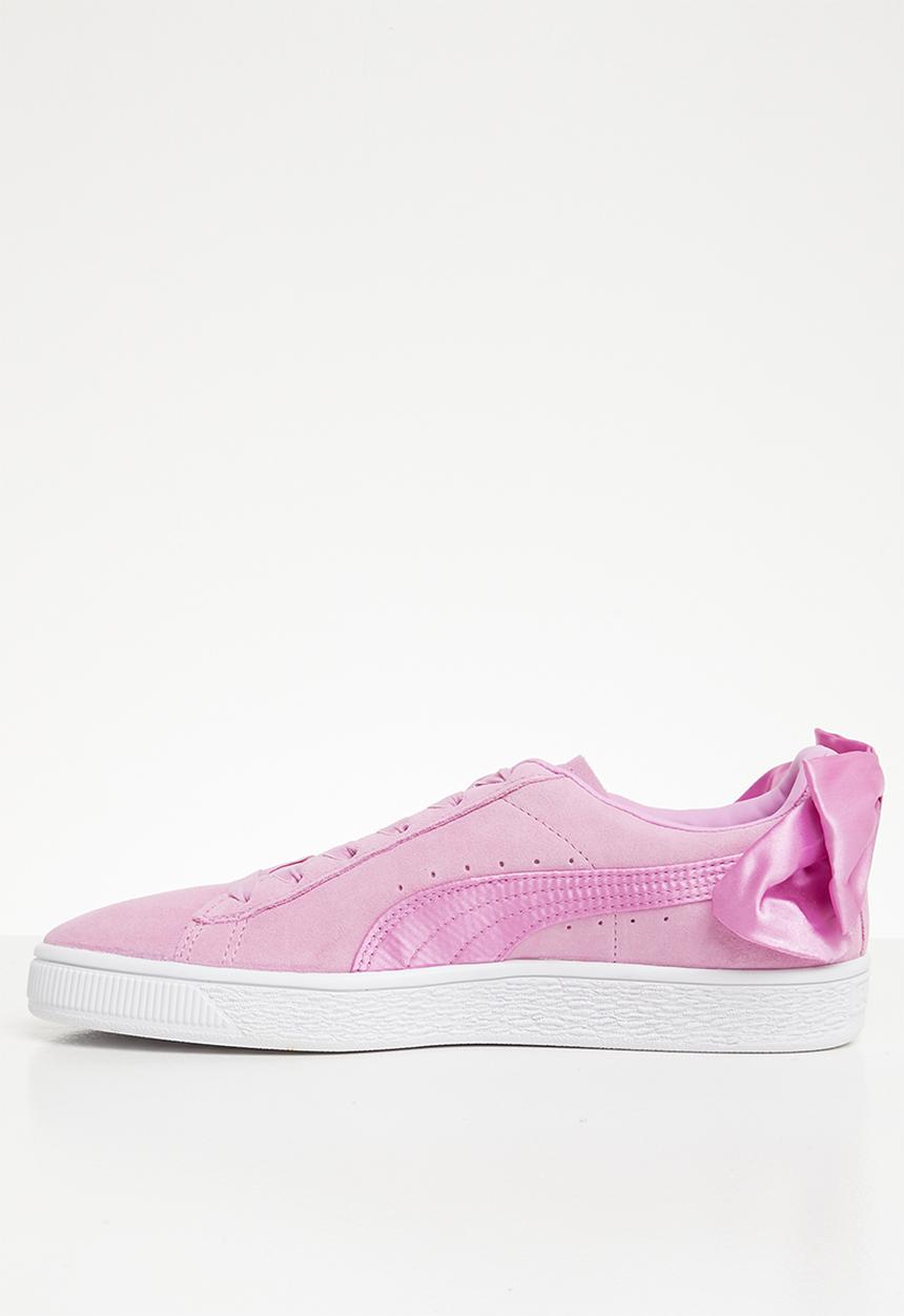 PUMA - Suede bow jr orchid - orchid