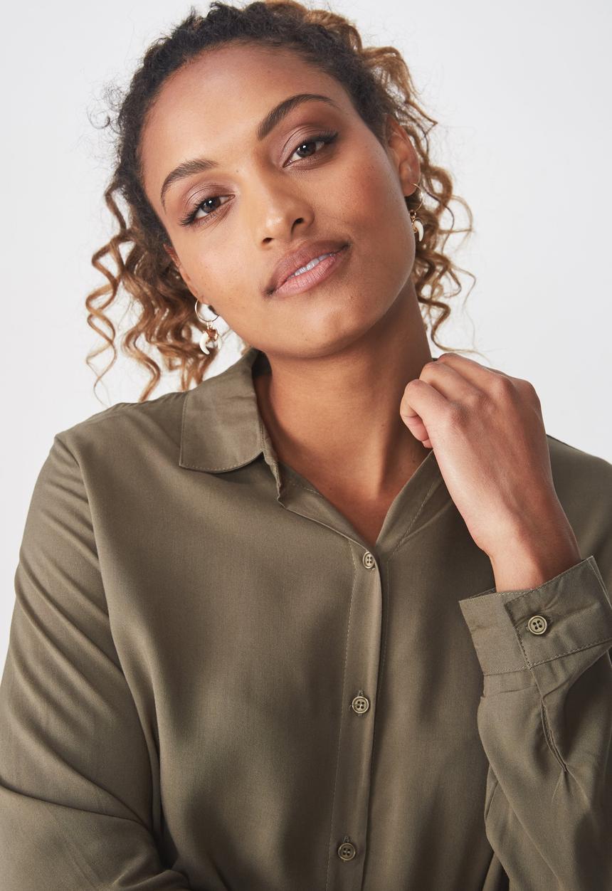 Cotton On - Rebecca shirt - khaki 