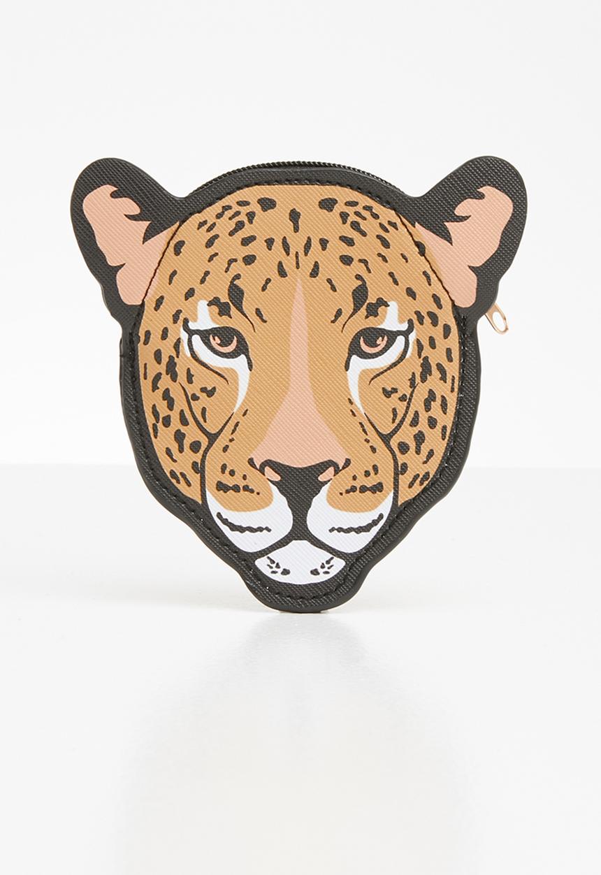 Typo - Novelty leopard coin purse - multi