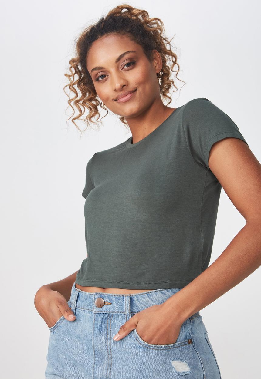 Cotton On - The baby tee - green