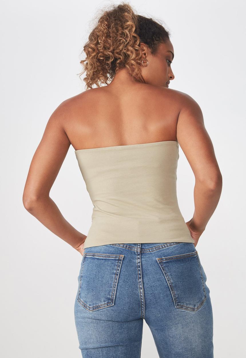 Cotton On - Everyday tube top - green