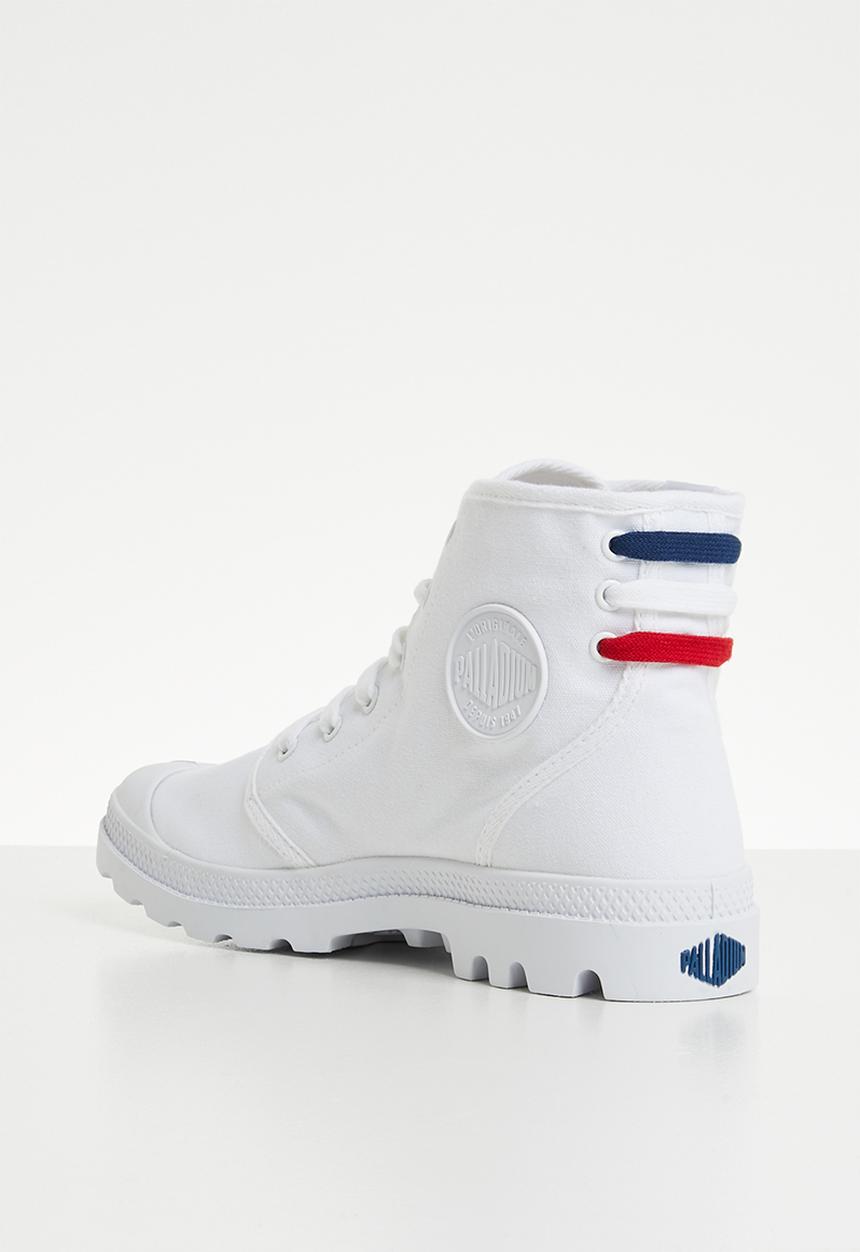 Palladium - Pampa hi og cm - white
