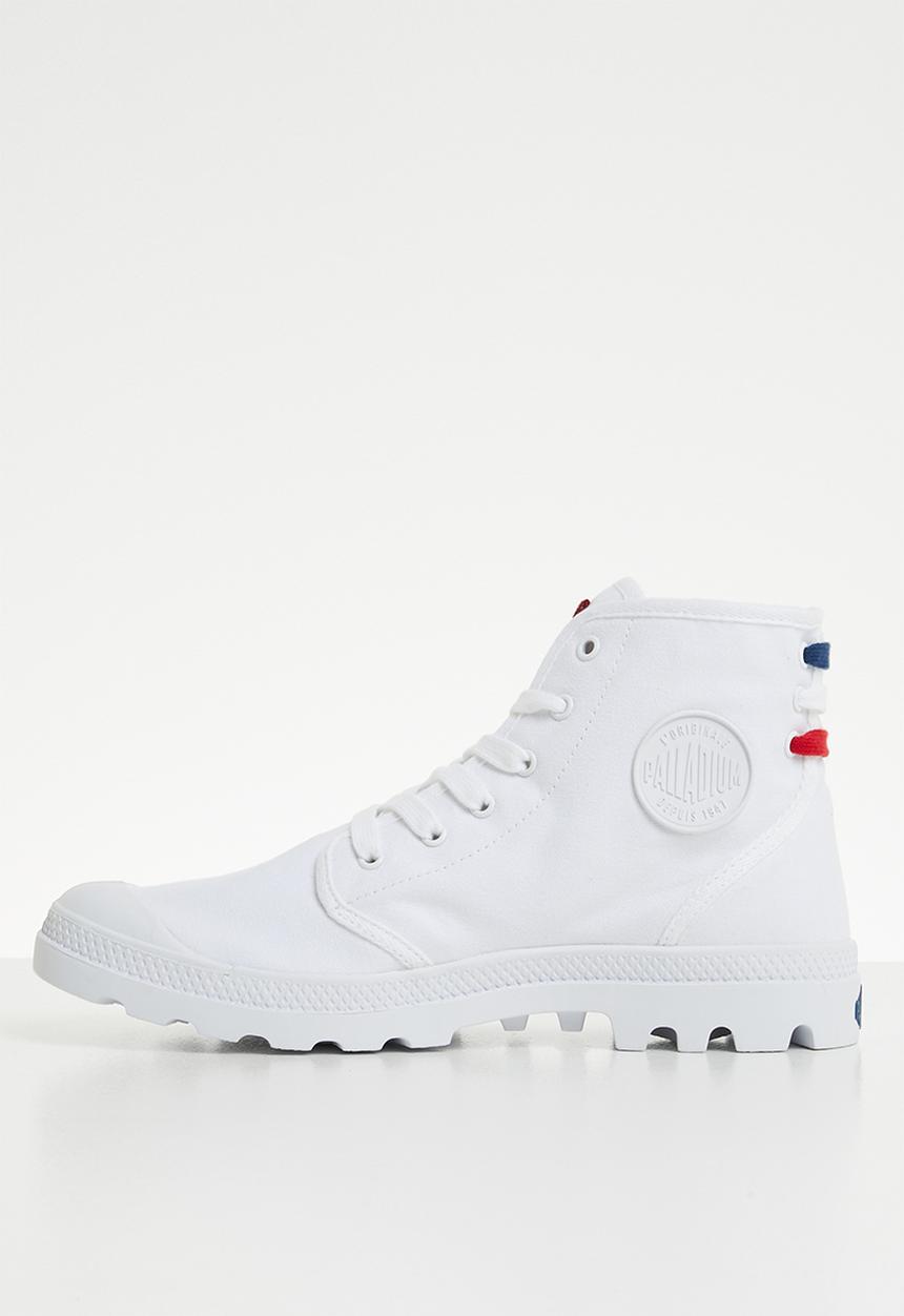 Palladium - Pampa hi og cm - white