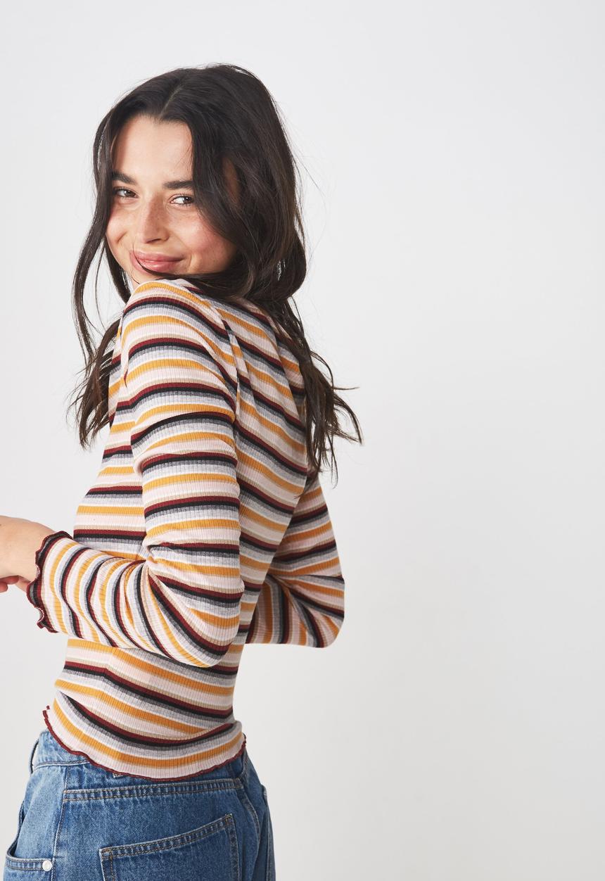 Cotton On - The sister long sleeve top - multi