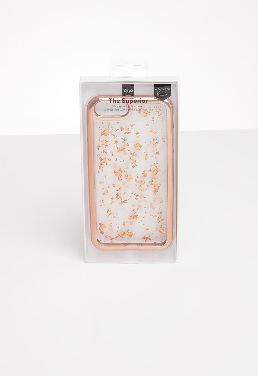 Typo - The superior iPhone case 6,7,8 plus - rose gold 