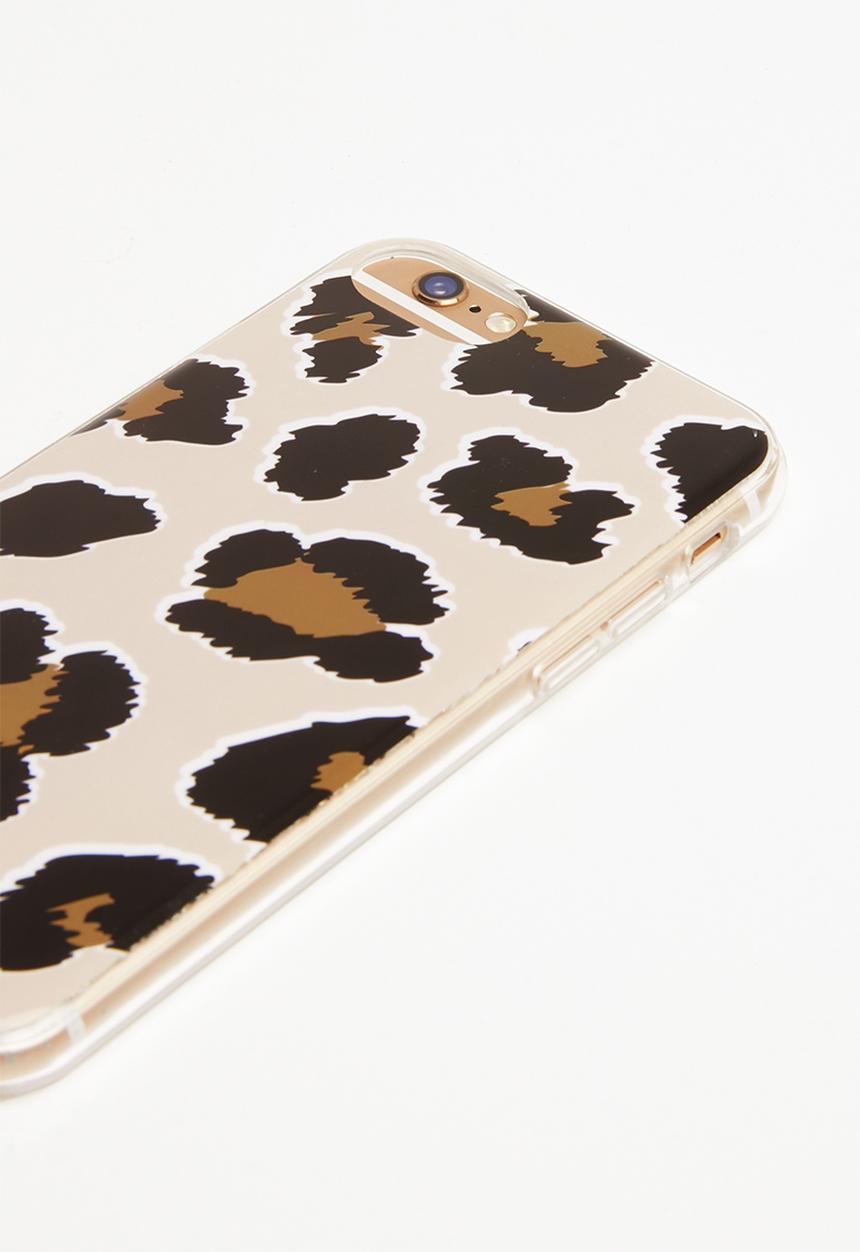 Typo - Transparent iphone cover 6,7,8 - beige 