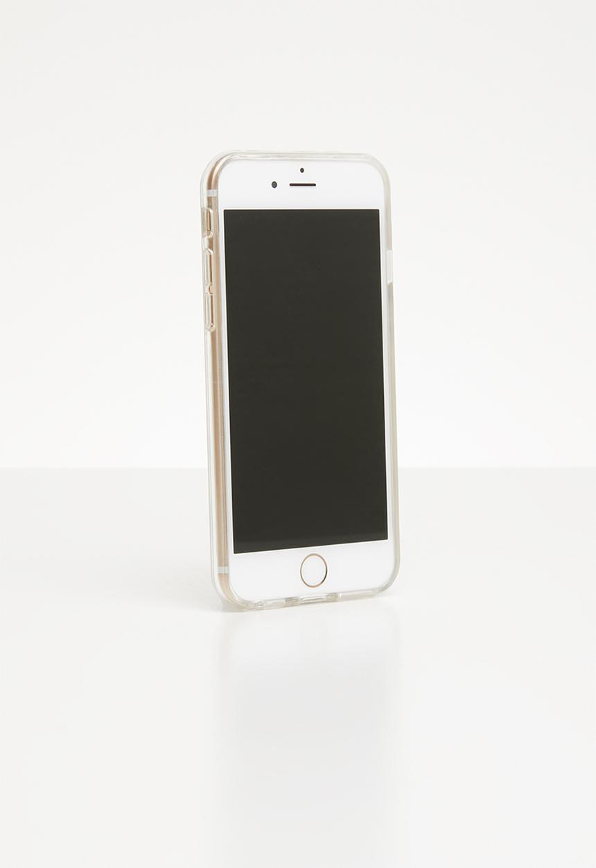 Typo - Transparent iphone cover 6,7,8 - beige 