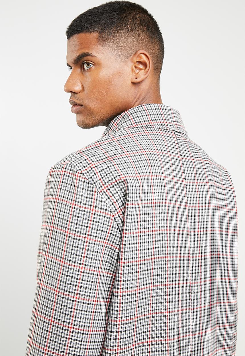 Superbalist - Check mac coat - multi