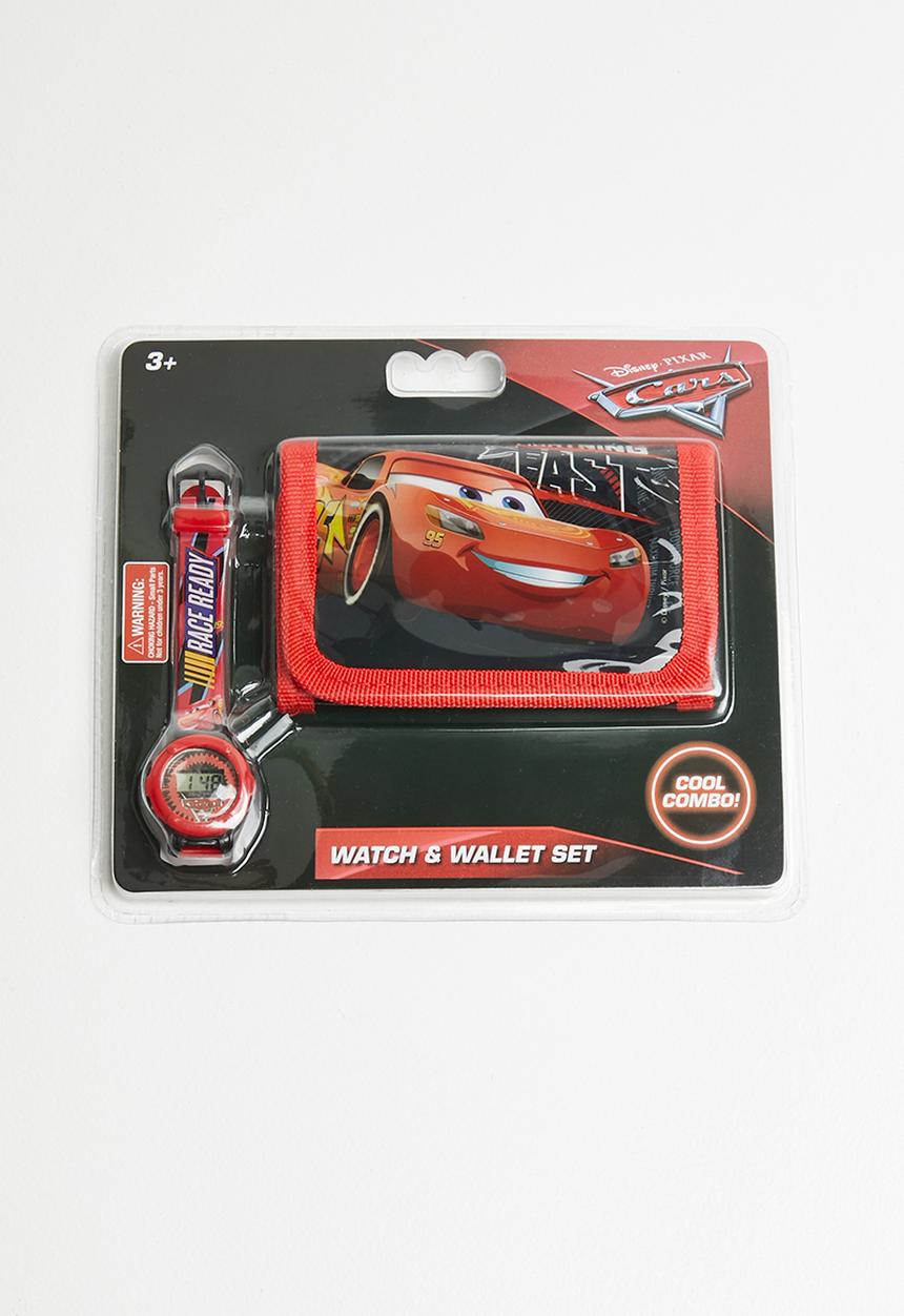 Character Fashion - Cars wallet & watch set - multi