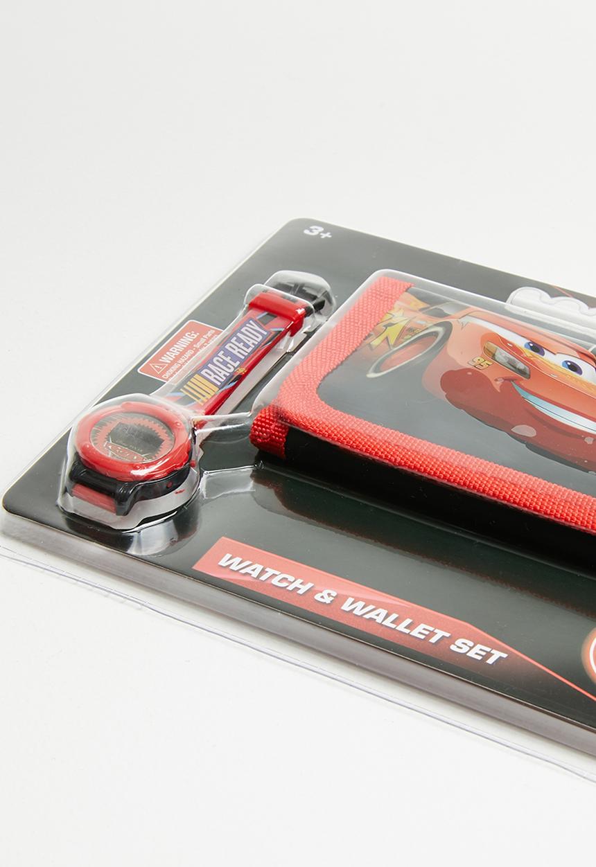 Character Fashion - Cars wallet & watch set - multi