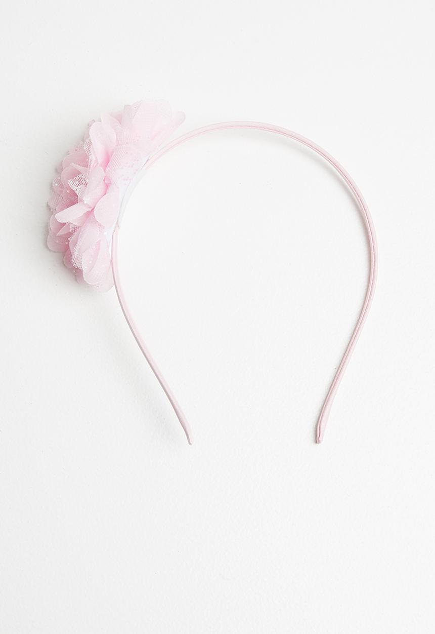 Pop Candy - Flower detail headband - pink