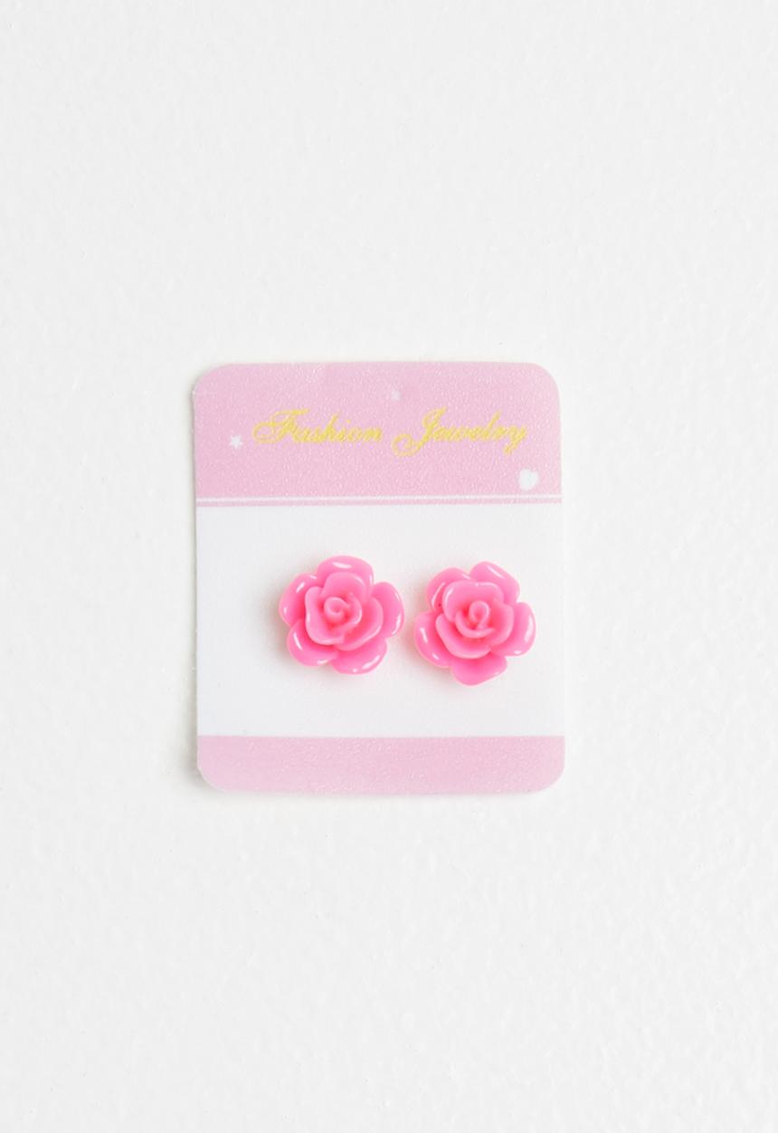 Pop Candy - Flower earrings - pink