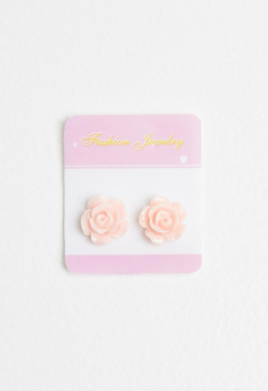 Pop Candy - Flower earings - peach
