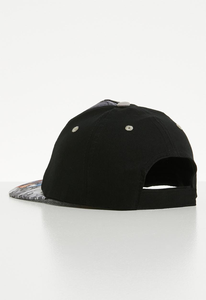 Character Fashion - The avengers peak cap - black