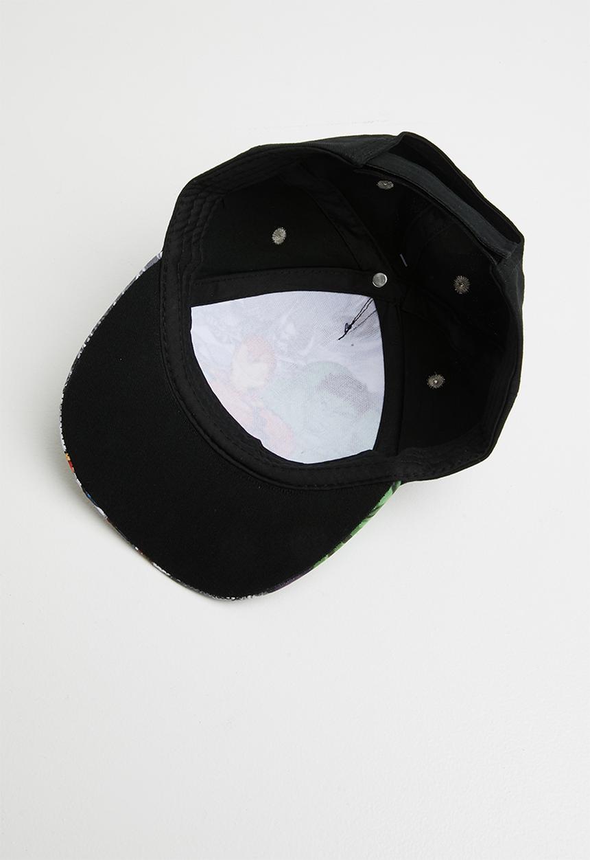 Character Fashion - The avengers peak cap - black