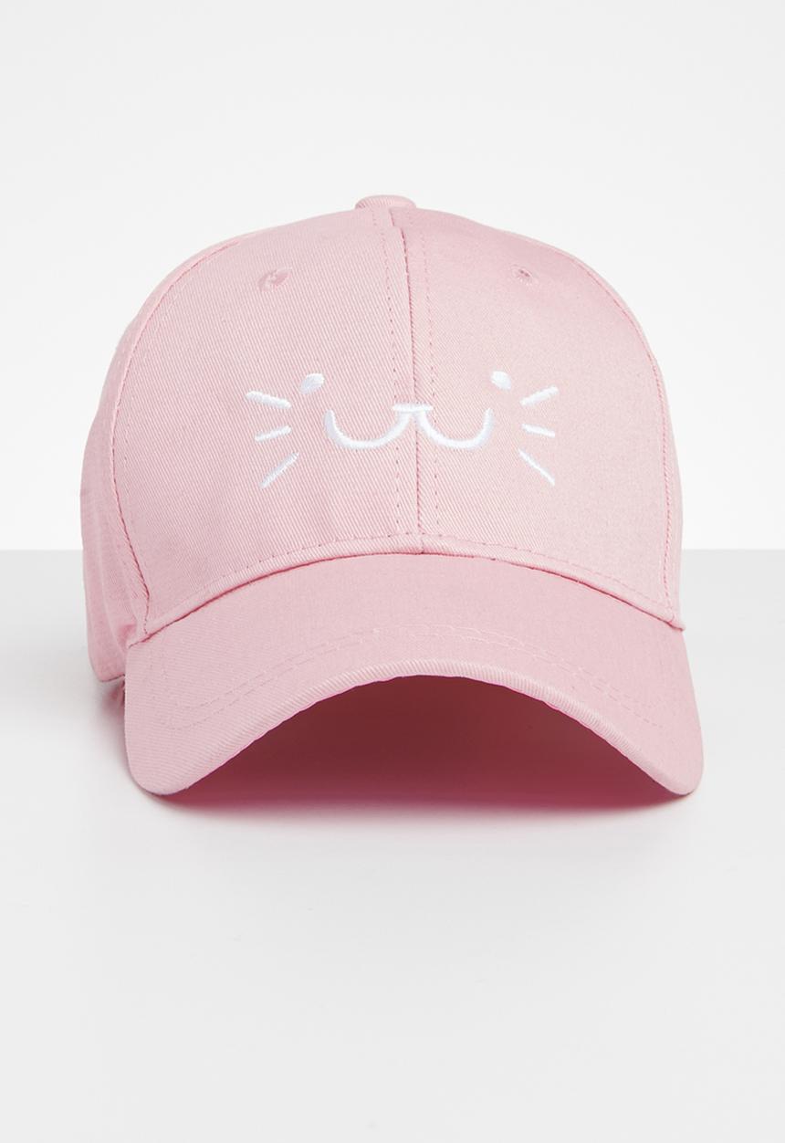 Pop Candy - Embroidered peak cap - pink