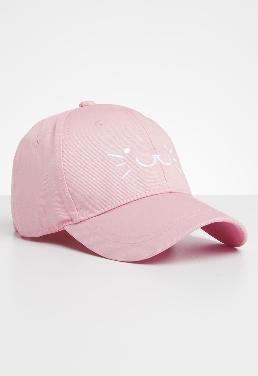 Pop Candy - Embroidered peak cap - pink